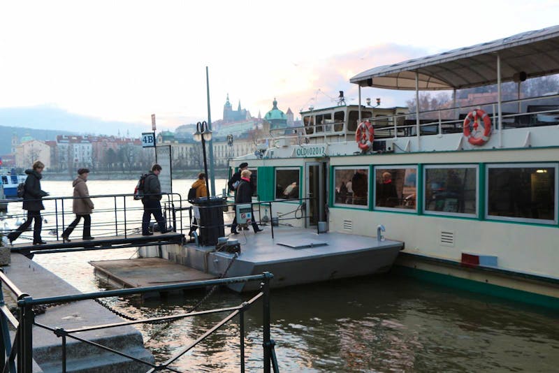 Prag - Schifffahrt auf der Moldau - ©Kristin Weigel