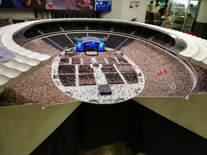 Miniaturwunderland - Hamburger Stadion - ©Elena Hinz