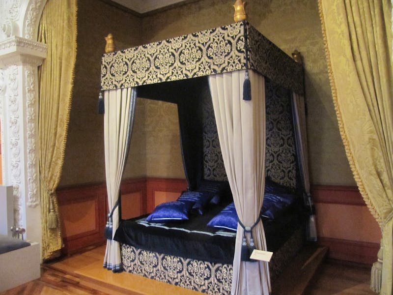  Prunkbett im Celler Schloss - ©Adelheid Fritzsche