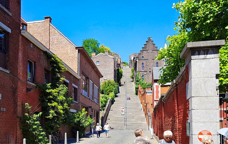 Treppe Montagne de Bueren in Lüttich - ©Eberhardt TRAVEL - Marlies Thrum