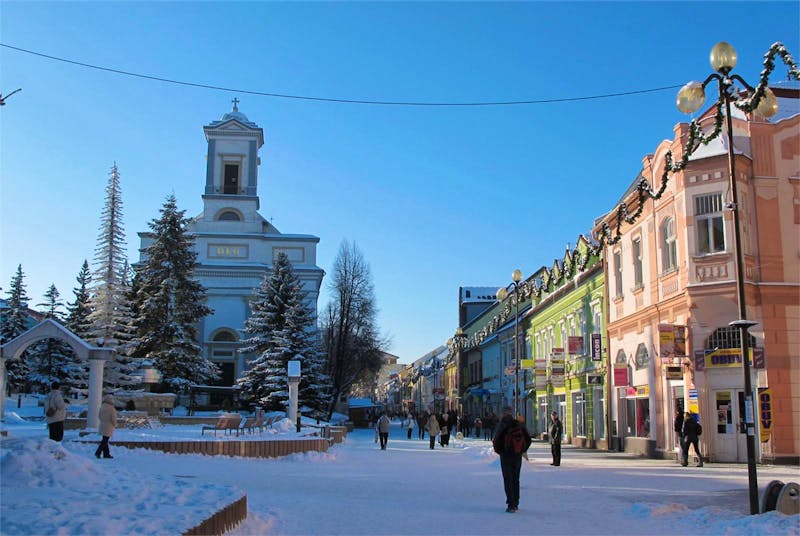 Im Zentrum von Poprad - ©Eberhardt TRAVEL GmbH