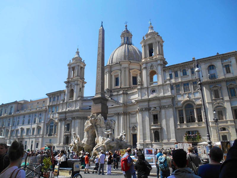 Rom - Vierströmebrunnen auf der Piazza Navona - ©Katrin Deutschbein