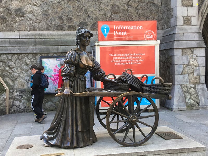 Dublin - Molly Malone - ©Andreas Wolfsteller