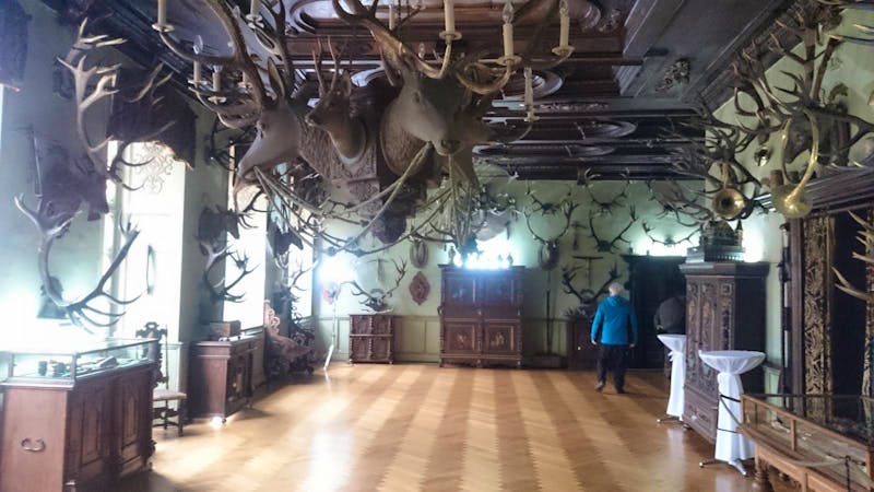 Im großen Saal im Schloss Erbach im Odenwald - ©Stefan Jahnke - Eberhardt TRAVEL