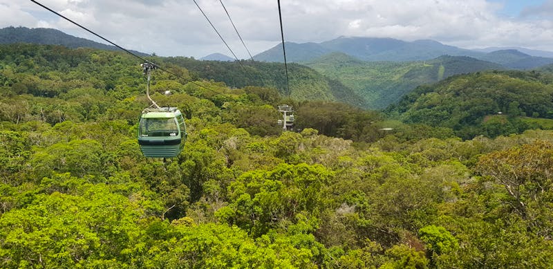 Fahrt mit der Skyrail von Kuranda nach Cairns - ©Jacob Spangenberg - Eberhardt TRAVEL