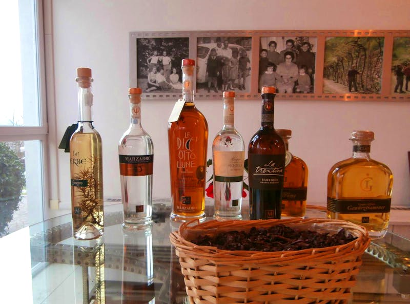 Besuch in der Grappa Distilleria Marzadro - ©Ingrid Langer
