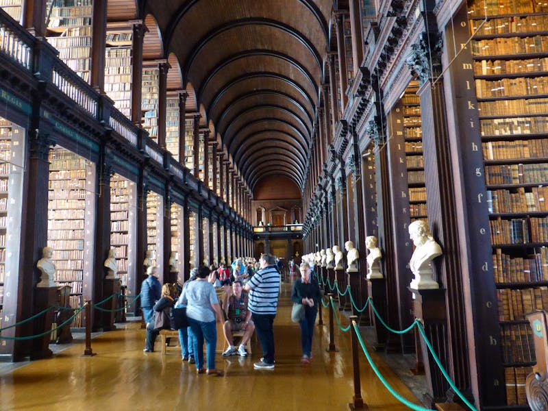 Dublin - Bibliothek im Trinity College - ©Dirk Schlosser