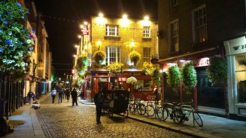Dublin - Abendstimmung in Temple Bar - ©Stefan Jahnke