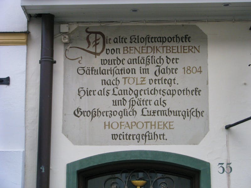 Klosterapotheke in Bad Tölz - ©Roswitha Zytowski