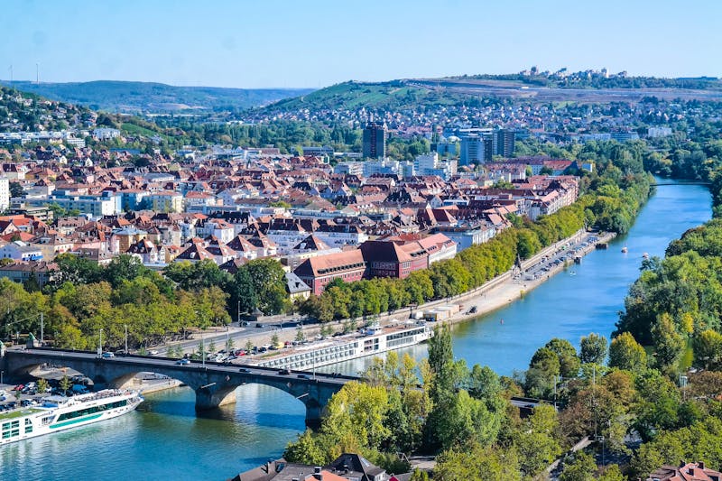 Würzburg in Franken am Main - ©Bild von IndiraFoto auf Pixabay