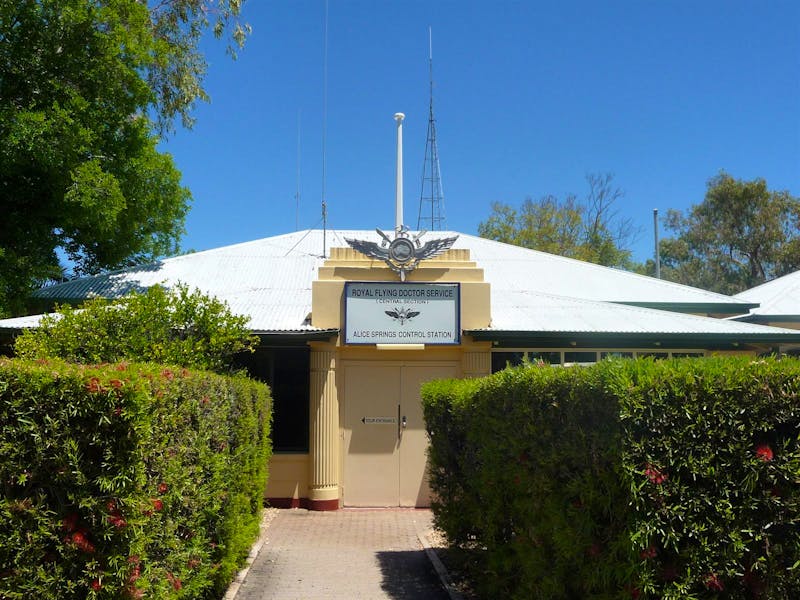Alice Springs - Royal Flying Doctor Service - ©Ralf Mehnert