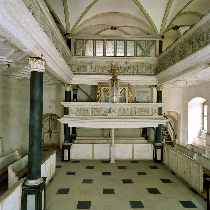 Schloss Weikersheim - Schlosskapelle - ©Staatliche Schlösser und Gärten Baden-Württemberg, Arnim Weischer