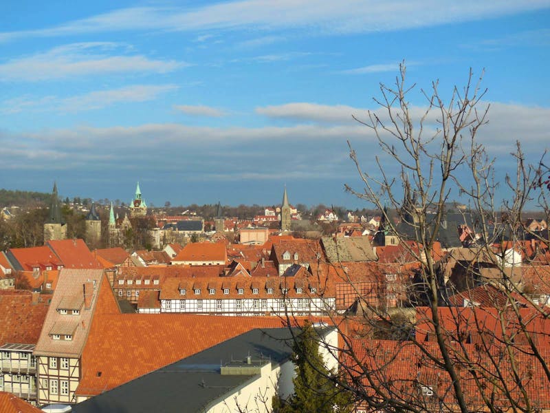 Ausblick auf Quedlinburg vom Schlossberg - ©Madlen Häschel