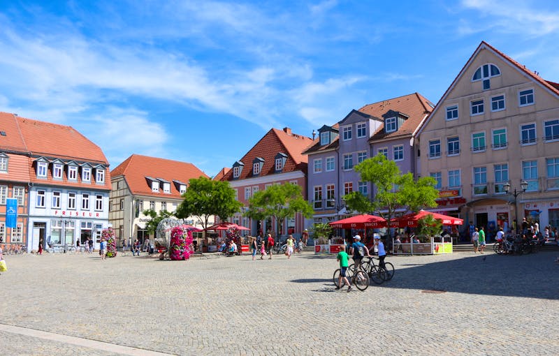 Marktplatz von Waren an der Müritz - ©Eberhardt TRAVEL - Kristin Weigel