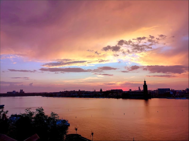 Stockholmer Abendhimmel - ©Armin Harsdorff