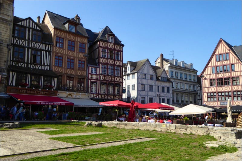 Fachwerkhäuser in Rouen - Normandie - ©Eberhardt TRAVEL - Gabriele Sauer