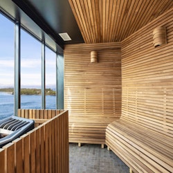 Hurtigruten MS Otto Sverdrup - Sauna – © www.espenmills.no / Hurtigruten