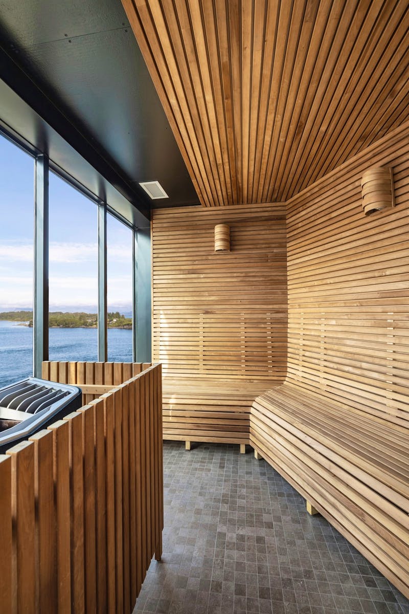 Hurtigruten MS Otto Sverdrup - Sauna - ©www.espenmills.no / Hurtigruten
