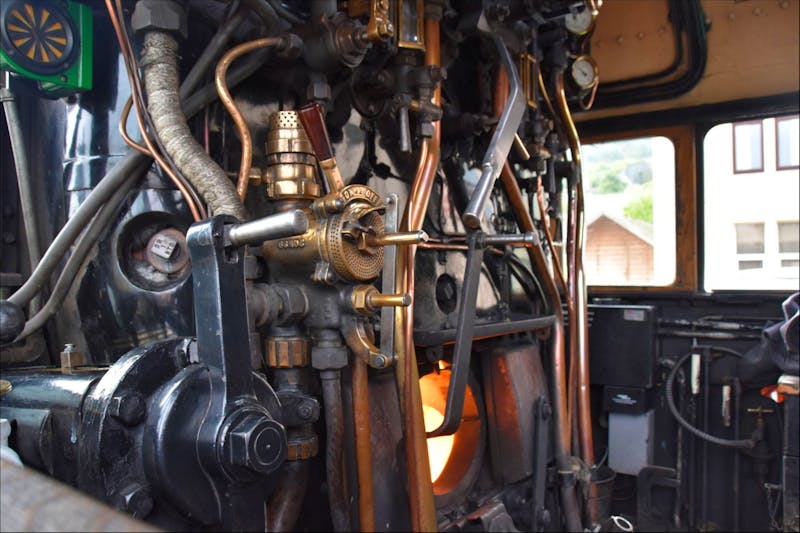 Jacobite Steam Train -  Fort William Station - in der Lok - ©Konrad Füssel - Eberhardt TRAVEL
