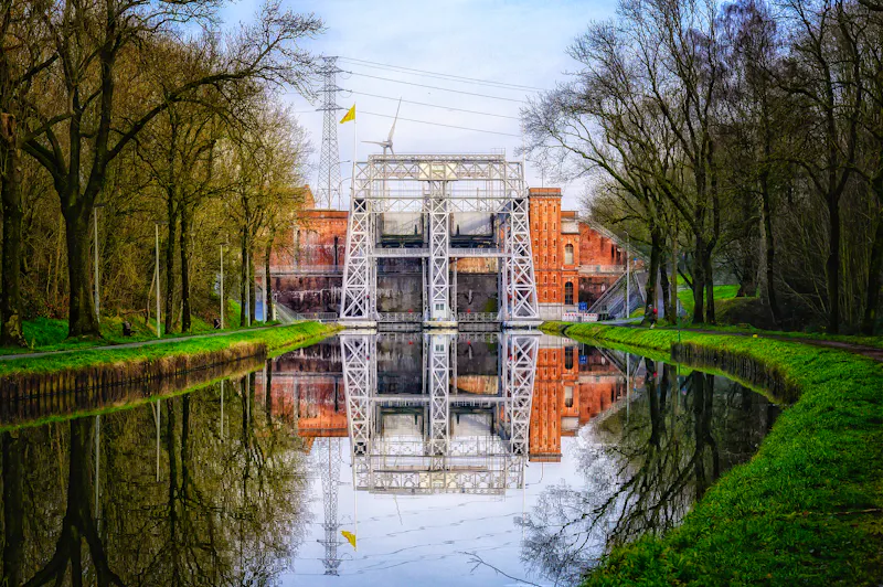 Schiffshebewerk Charleroi - &copy;Bild von Peter H auf Pixabay