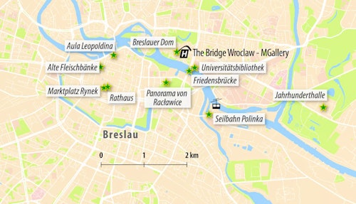Stadtkarte von Breslau – © Eberhardt TRAVEL