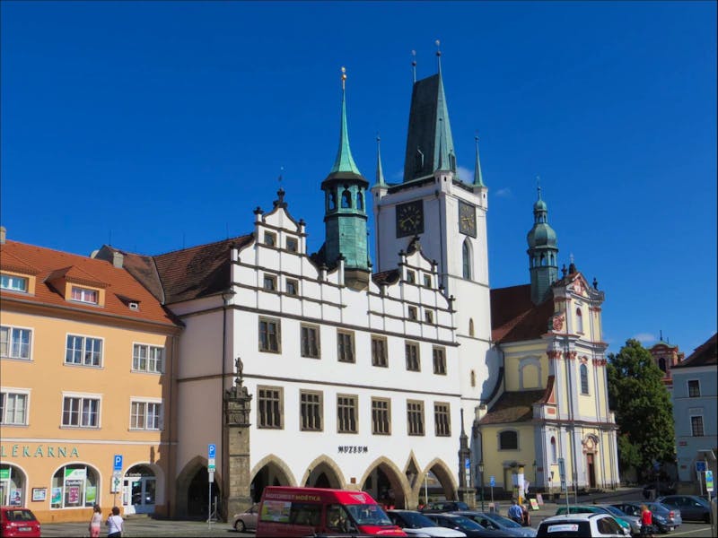 Leitmeritz (Litomerice) in Böhmen - Marktplatz in der Altstadt - ©Jürgen Schmeißer - Eberhardt TRAVEL
