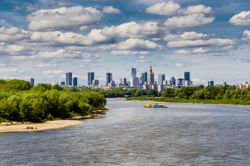 Warschau an der Weichsel, Skyline - ©Warsaw Tourist Organization Archive