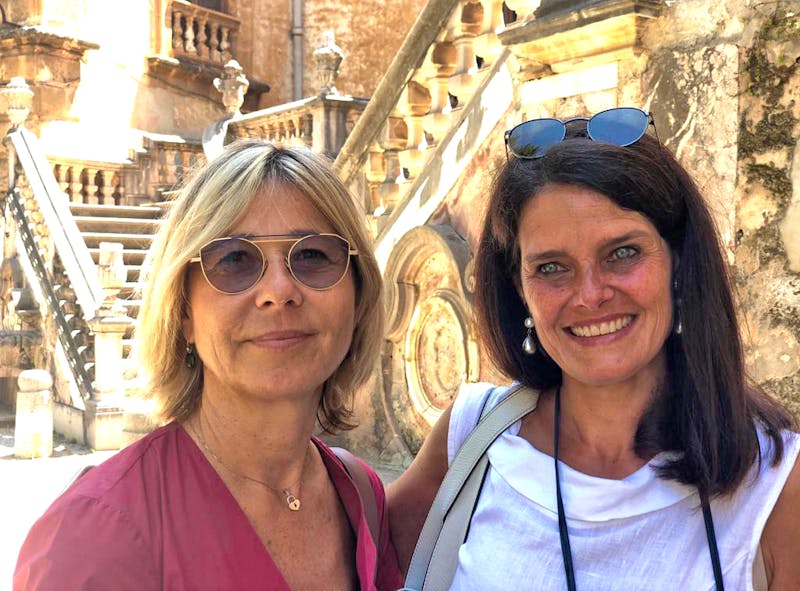 Reiseleiterin Agnieszka aus Rom und Sylvia aus Palermo - ©Eberhardt TRAVEL