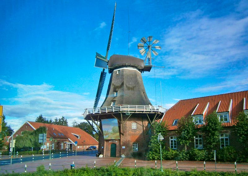 Windmühle in Großefehn bei Aurich in Ostfriesland - ©Eberhardt TRAVEL - Evelyn Augst-Mirtschin