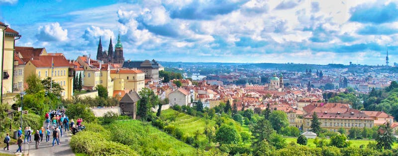 Prag Panoramablick auf die Burg und die Altstadt - ©Pixabay