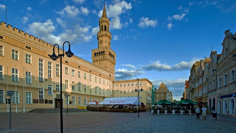 Rathaus von Opole / Oppeln in Polen - ©Bild von andreas N auf Pixabay