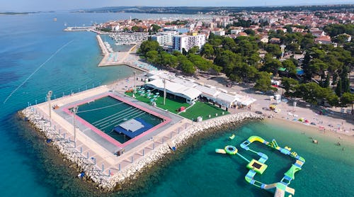 Hotel Ilirija Biograd Strandabschnitt – © Hotel Ilirija Biograd