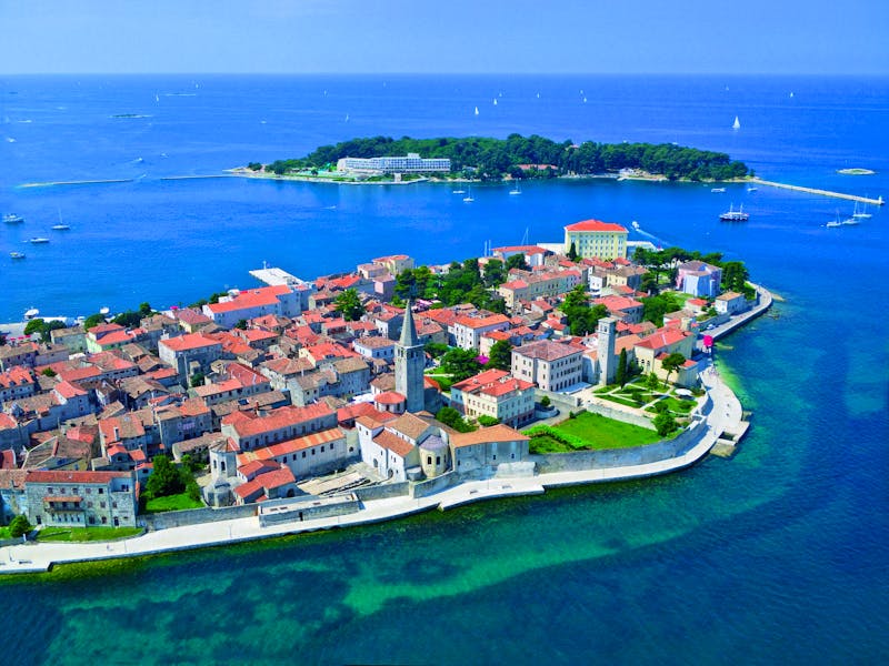 Halbinsel Porec von oben - ©Valamar Hotels