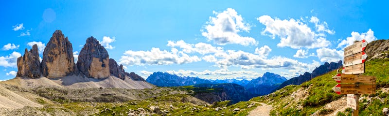 Die Drei Zinnen Südtirol Dolomiten, Italien, beschnitten - ©Wojciech Gajda - Adobe Stock