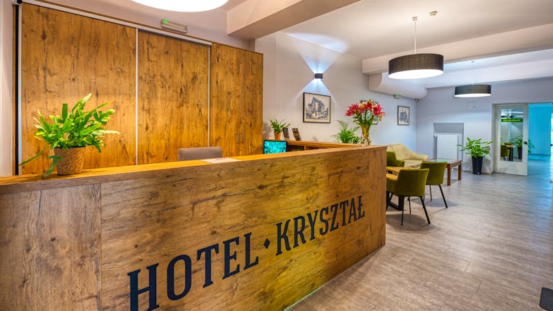 Hotel Krysztal - Rezeption – ©Hotel Krysztal
