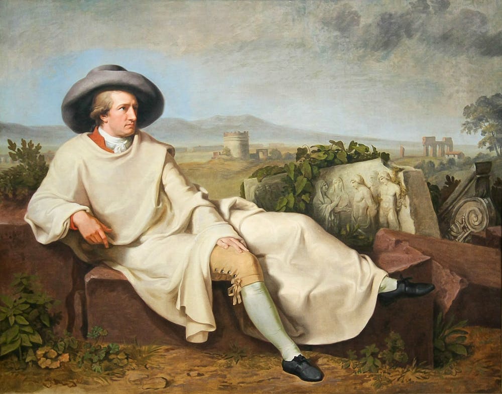 Johann Wolfgang von Goethe Gemälde &ndash; &copy; Bild von WikiImages auf Pixabay