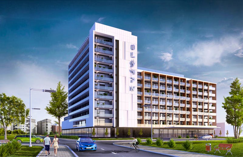 Außenansicht Hotel Olymp IV – ©IdeaSpa