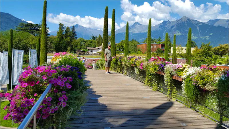 Garten von Schloss Trauttmansdorff - &copy;Betina Marinow
