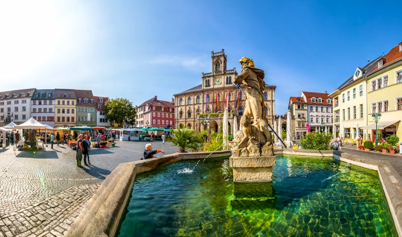 Marktplatz in Weimar - ©pure-life-pictures - Fotolia