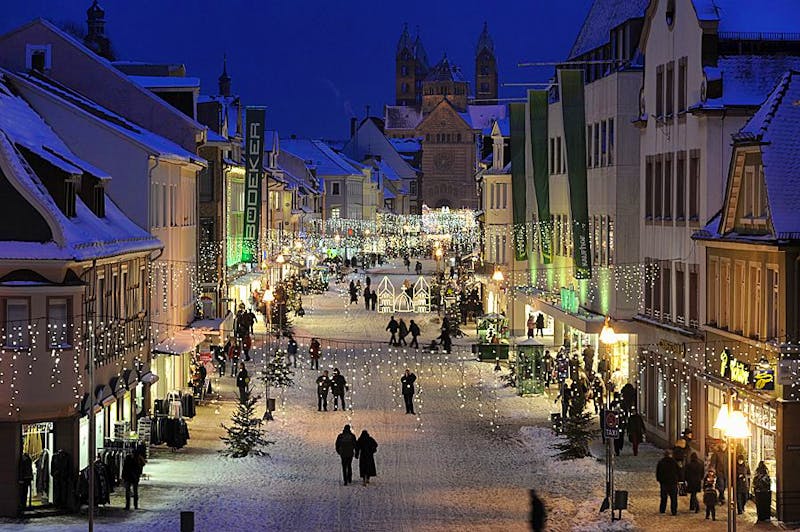 Weihnachtsbeleuchtung Innenstadt Speyer - ©Klaus Venus