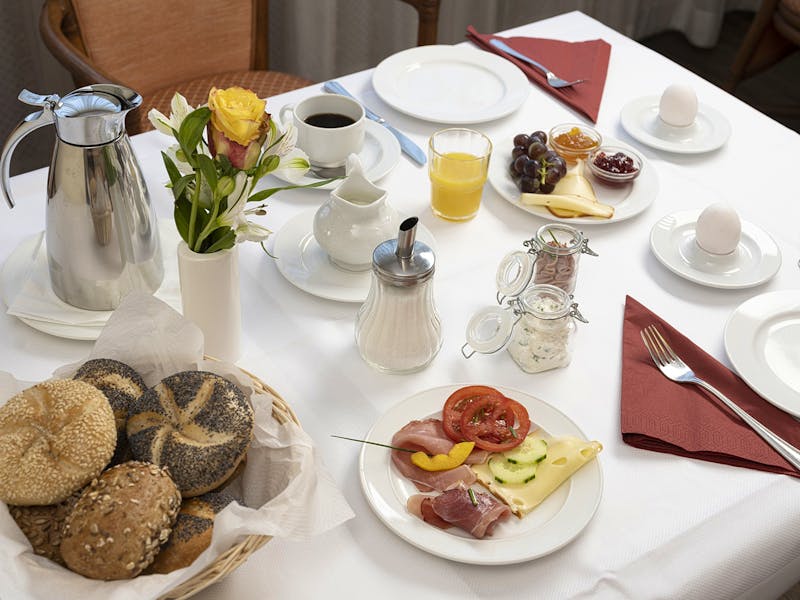 Kurhotel Panland - gedeckter Tisch – ©Kurhotel Panland