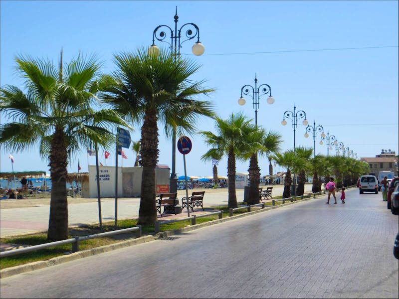 Palmenpromenade in Larnaca - Zypern - ©Eberhardt TRAVEL - Marianne Schulze