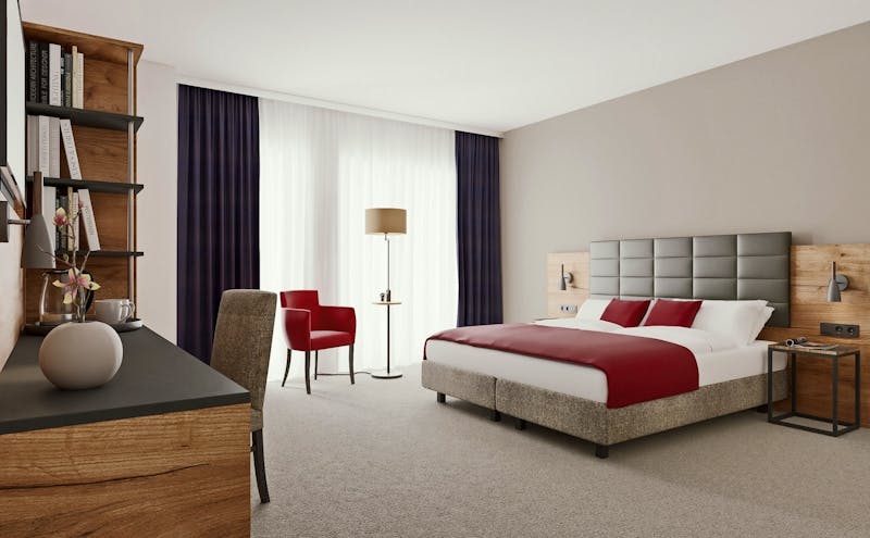 Zimmerbeispiel - ©Johanniter-Hotel Regensburg gGmbH