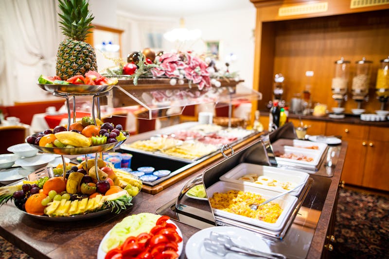 Franzensbad - Monti SPA Hotel - Buffetbeispiel – ©MONTI SPA a.s.