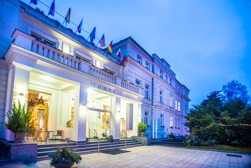 Franzensbad - Monti SPA Hotel - Aussenansicht – ©MONTI SPA a.s.
