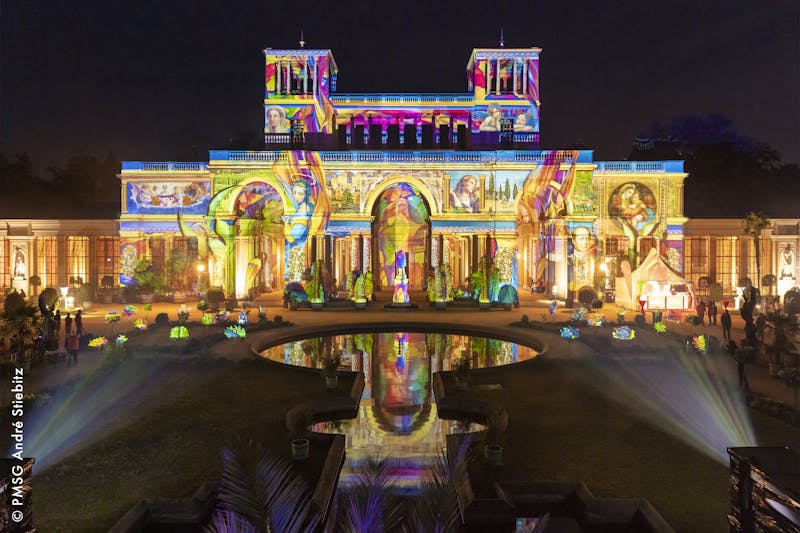 Potsdamer Schlössernacht - Spiegel an der Orangerie - ©PMSG Andre Stiebitz