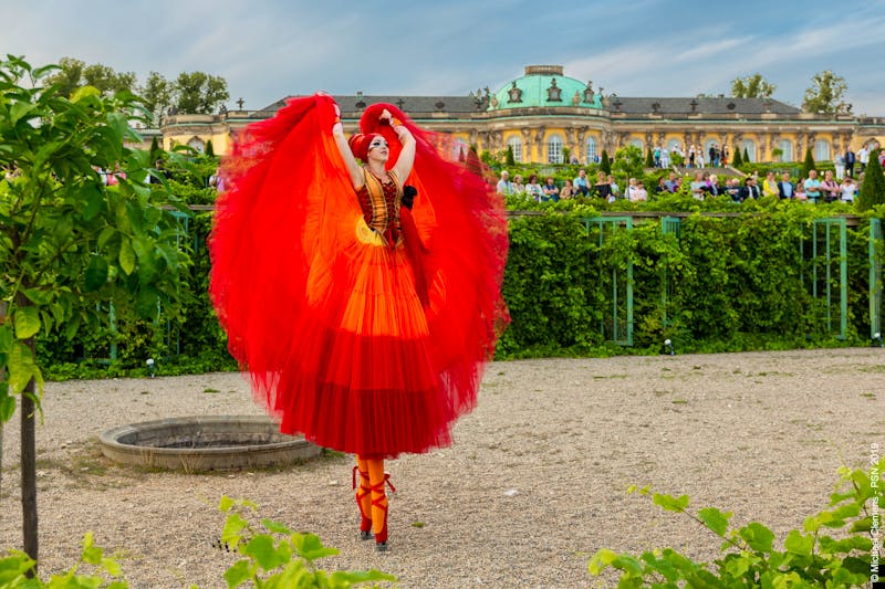 Potsdamer Schlössernacht 2019 - Teatro Pavana im Schlosspark Sanssouci - ©Michael Clemens