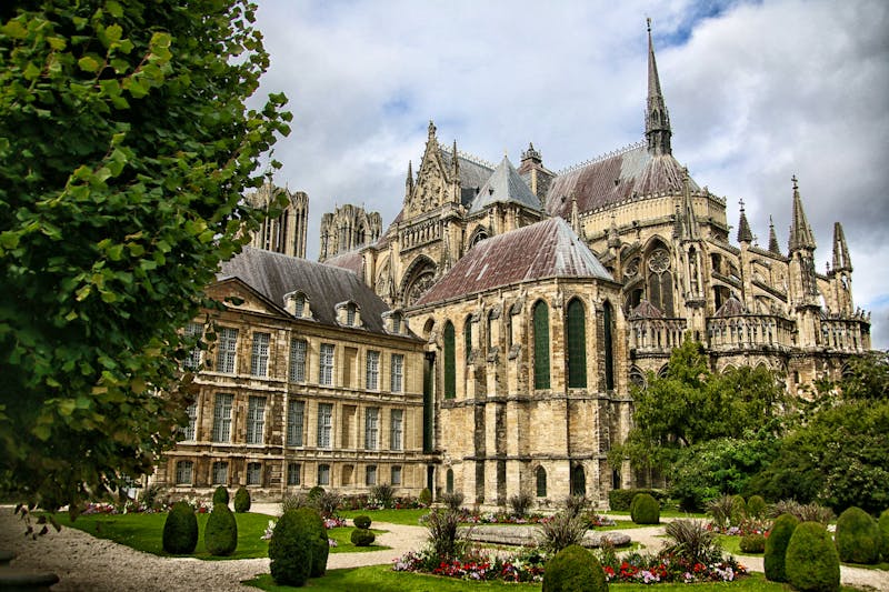 Die Kathedrale von Reims in Frankreich - ©Bild von dozemode auf Pixabay