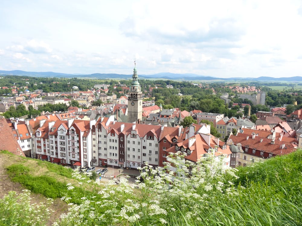 Glatz im Glatzer Land in Nierderschlesien - Blick von der Festung auf die Altstadt &ndash; &copy; Pixabay