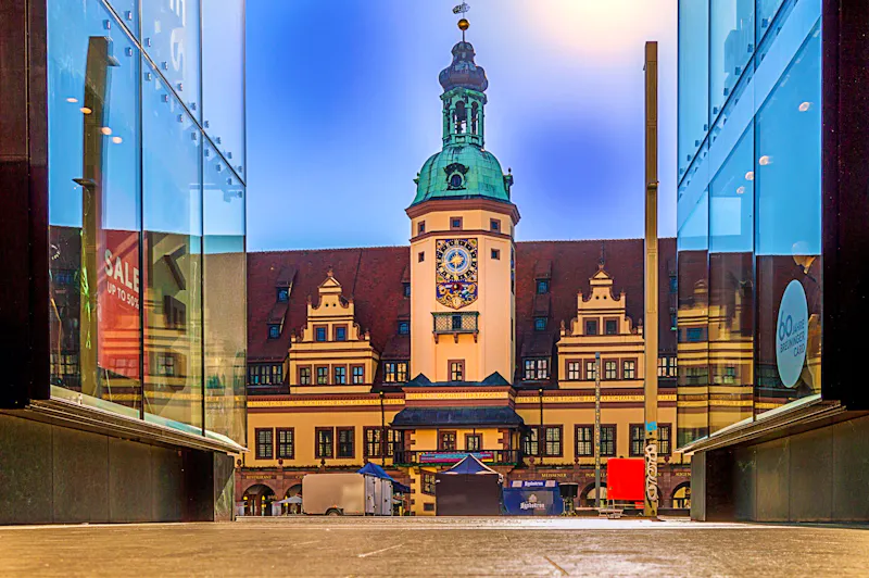 Leipziger Altstadt - Altes Rathaus am Markt - &copy;Pixabay